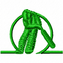 Cricket Embroidery Design 2 Cricket Embroidery Design 2